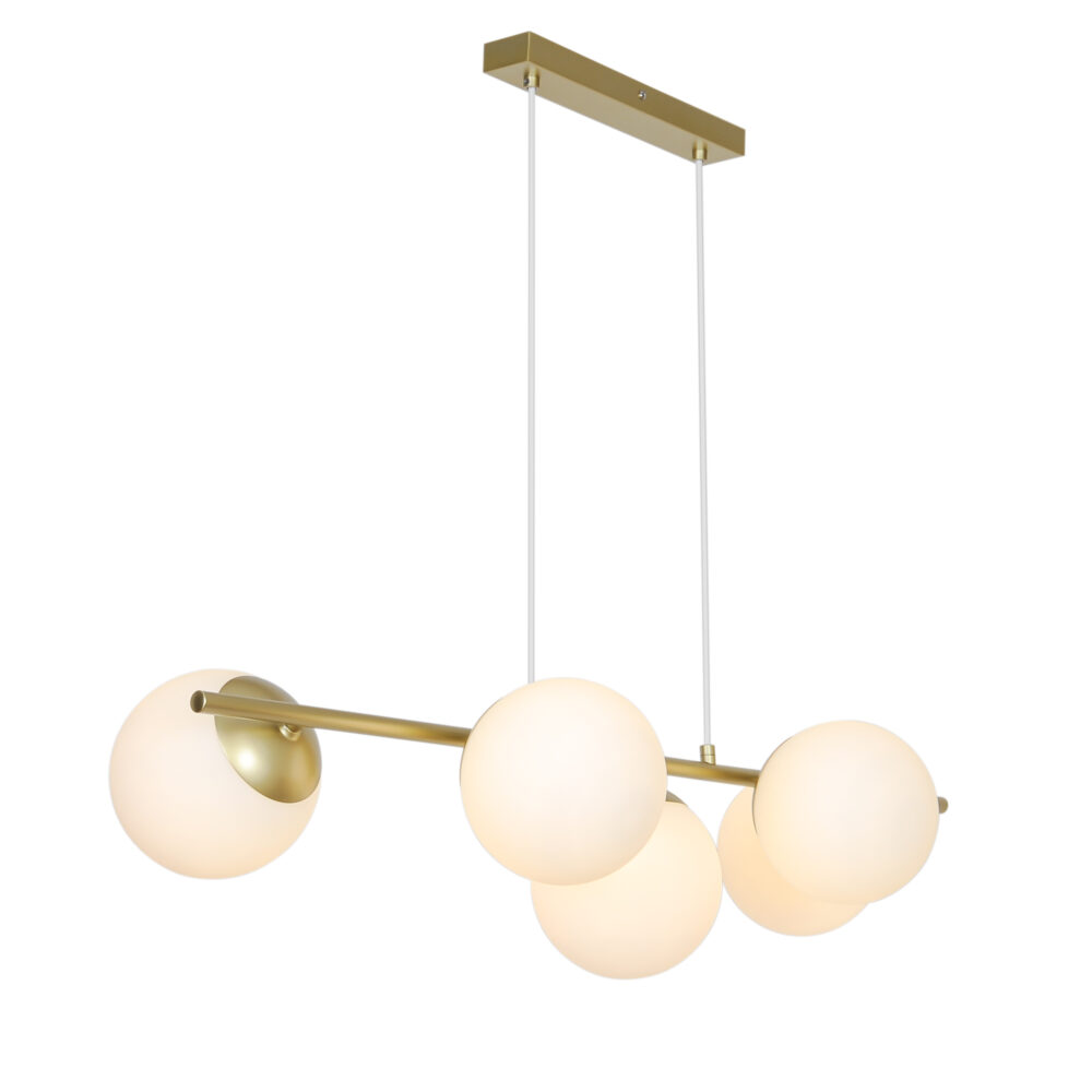 Lilly 5-spot | Pendant | Brass