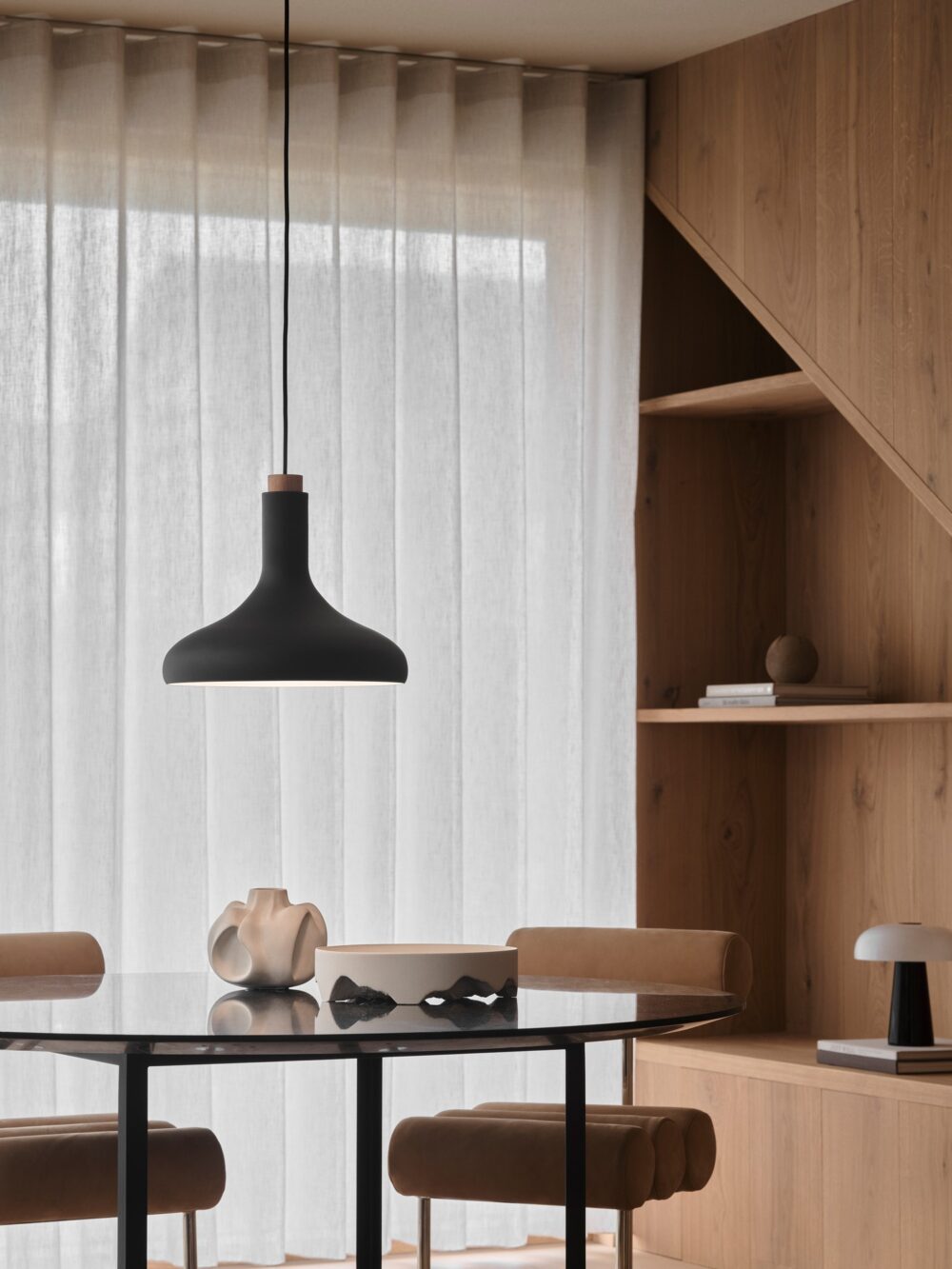 Fuji | Pendant | Black