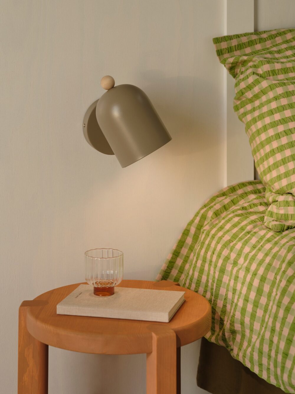 Gaston | Wall light | Light brown