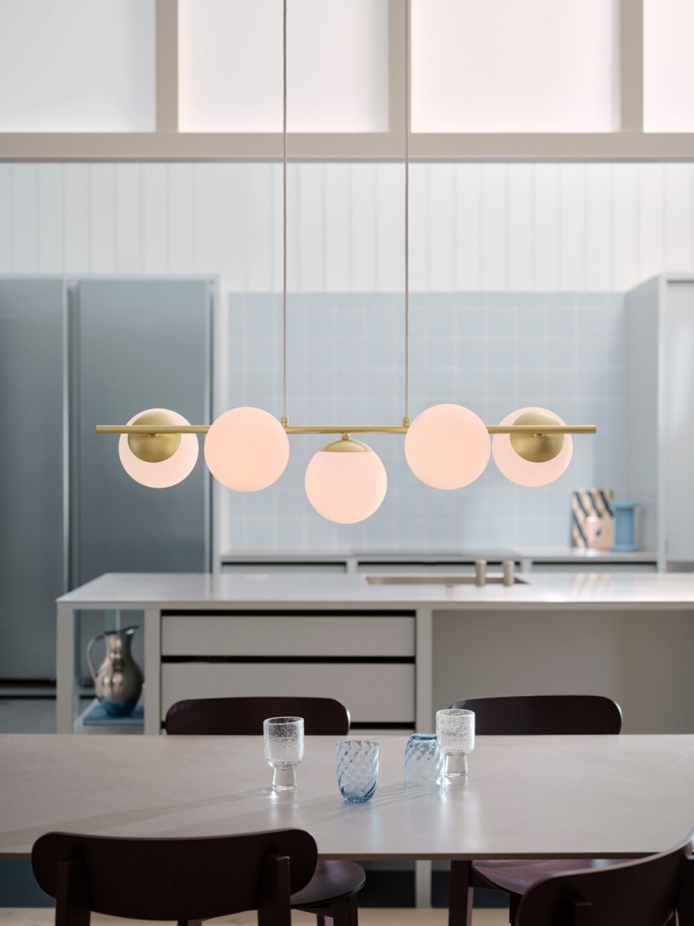 Lilly 5-spot | Pendant | Brass