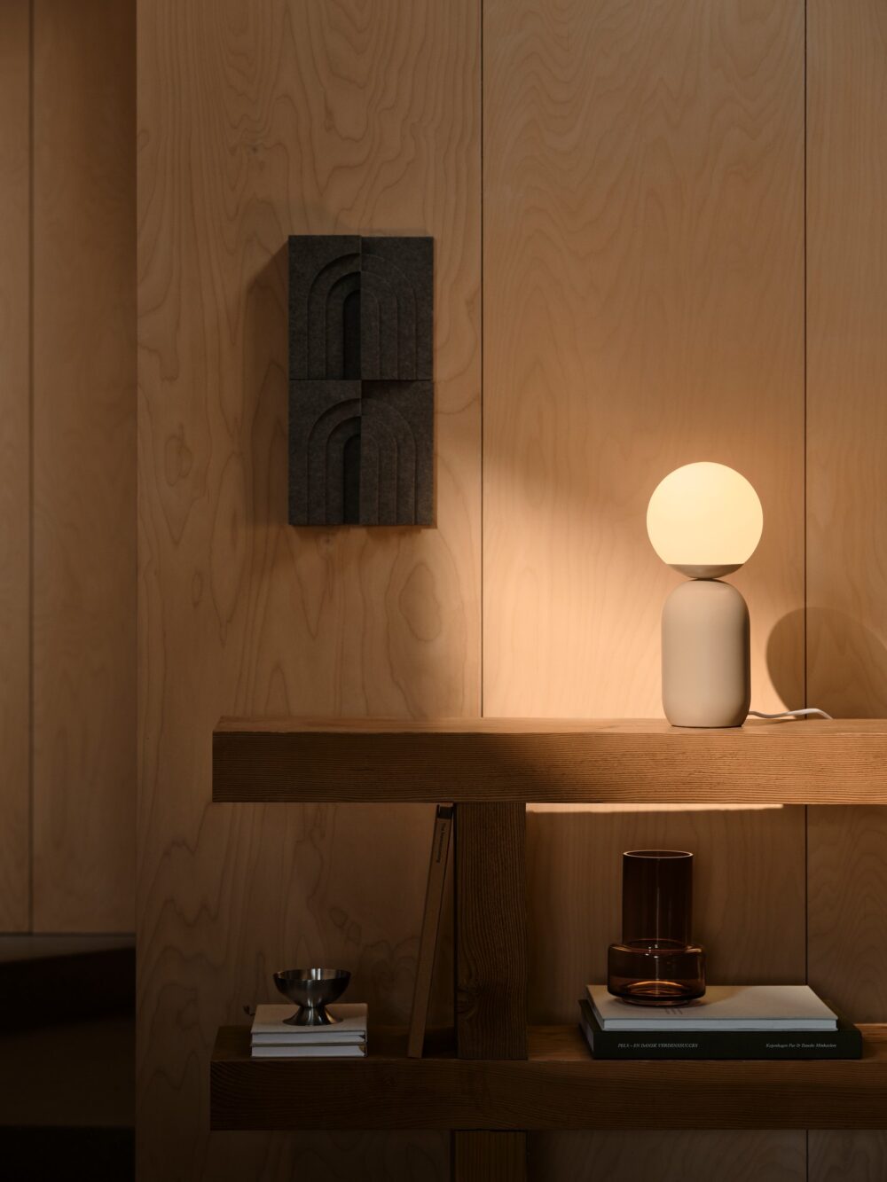 Notti | Table lamp | Light brown