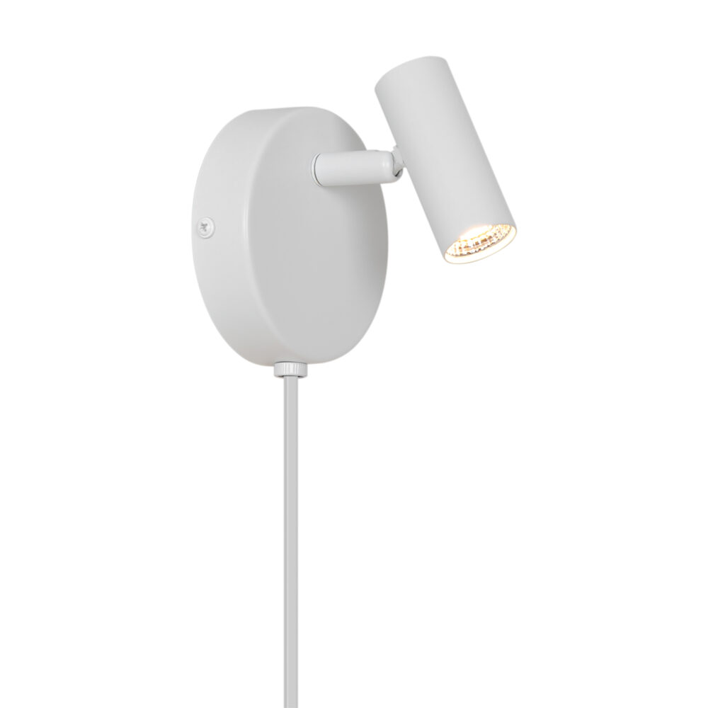 Omari Round | Wall light | White